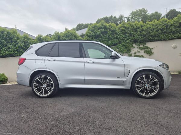 BMW X5 SUV, Petrol Plug-in Hybrid, 2016, Silver