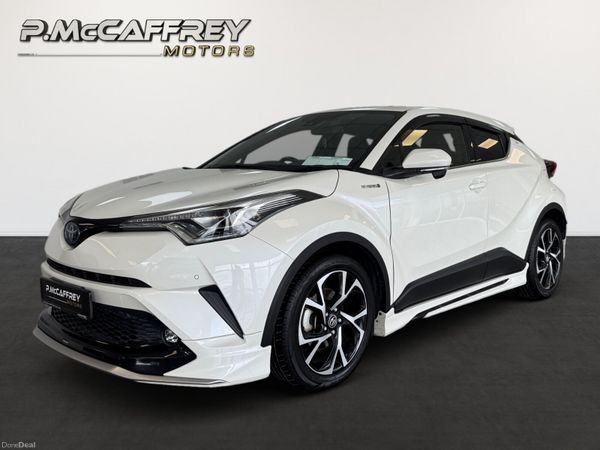 Toyota C-HR Hatchback, Petrol Hybrid, 2019, White