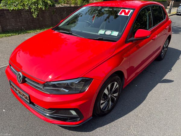 Volkswagen Polo Hatchback, Petrol, 2018, Red