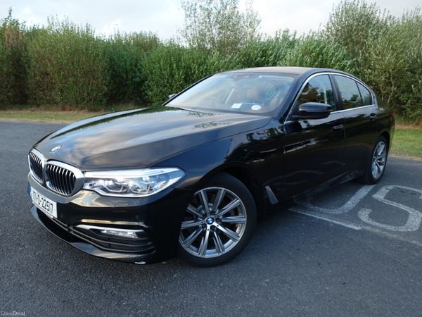 BMW 5-Series Saloon, Diesel, 2017, Black