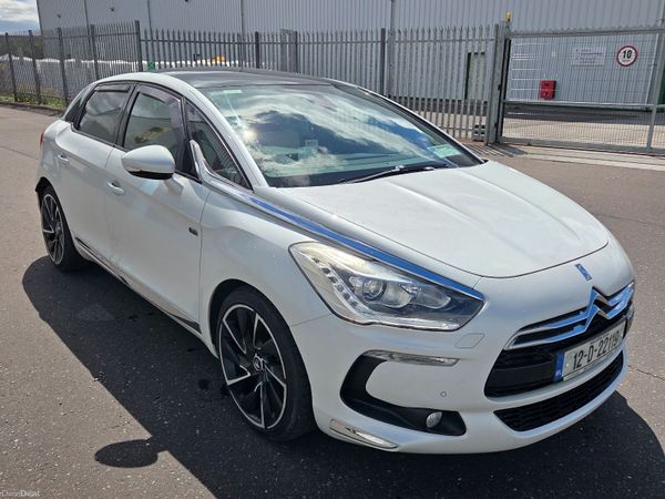 Citroen DS 5 MPV, Petrol Hybrid, 2012, White