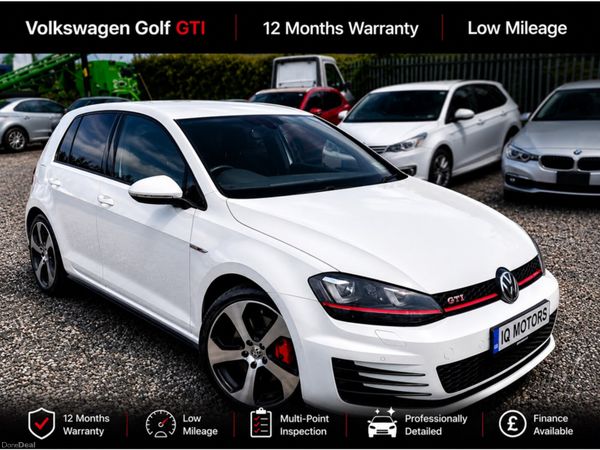 Volkswagen Golf Hatchback, Petrol, 2017, White