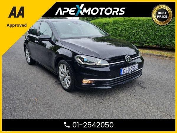 Volkswagen Golf Hatchback, Petrol, 2017, Black