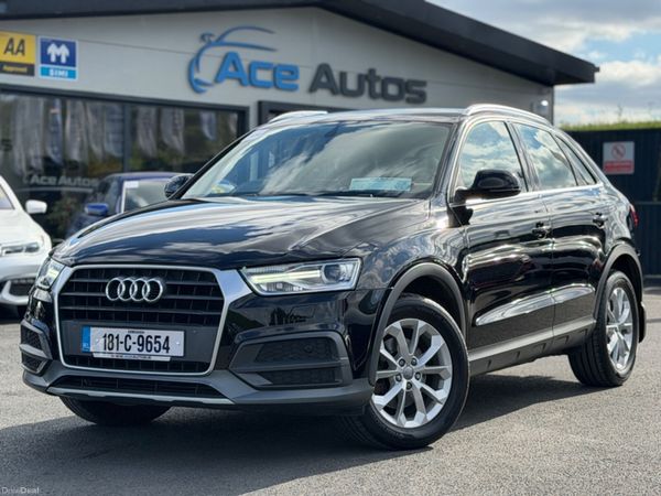 Audi Q3 SUV, Diesel, 2018, Black