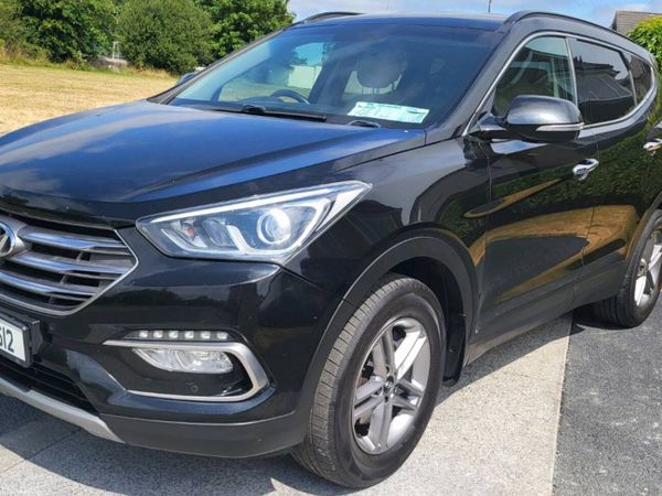 Hyundai Santa Fe SUV, Diesel, 2017, Black