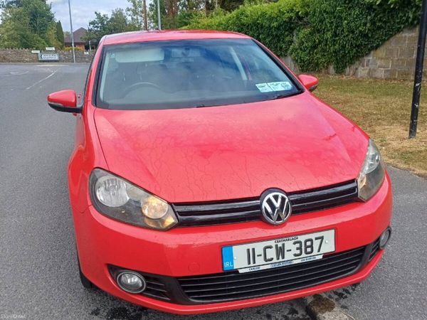 Volkswagen Golf Hatchback, Diesel, 2011, Red
