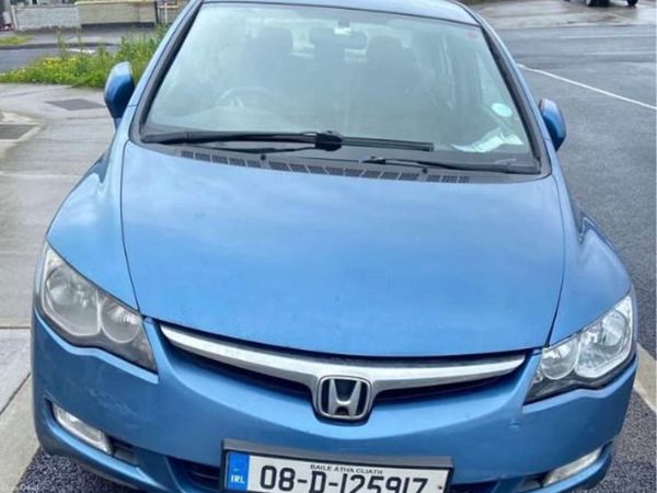 Honda Civic Saloon, Petrol Hybrid, 2008, Blue