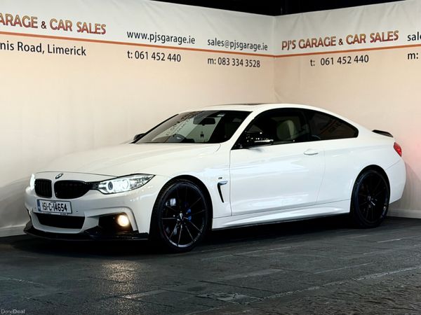 BMW 4-Series Coupe, Diesel, 2015, White