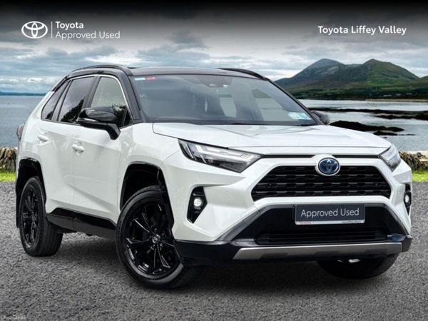 Toyota RAV4 SUV, Petrol Hybrid, 2022, White