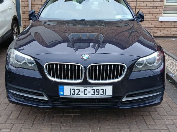 BMW 5-Series Saloon, Diesel, 2013, Blue