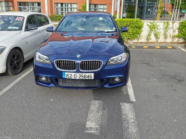 BMW 5-Series Saloon, Diesel, 2015, Blue