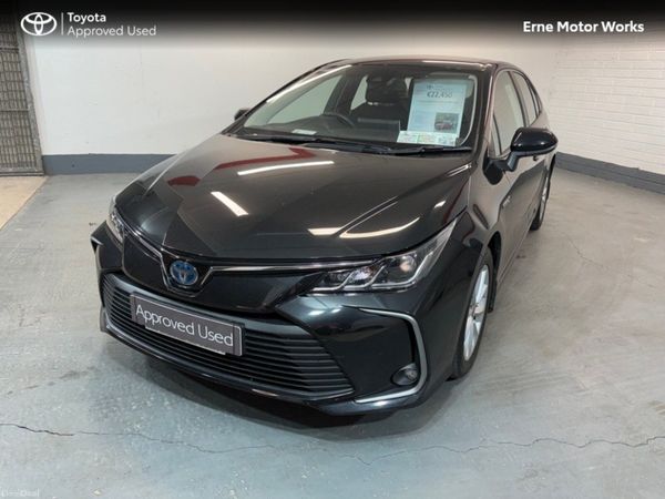 Toyota Corolla Saloon, Petrol Hybrid, 2020, Black