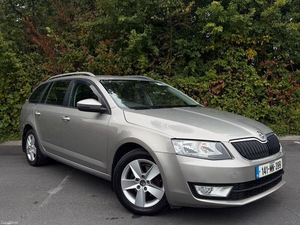 Skoda Octavia Estate, Diesel, 2014, Beige
