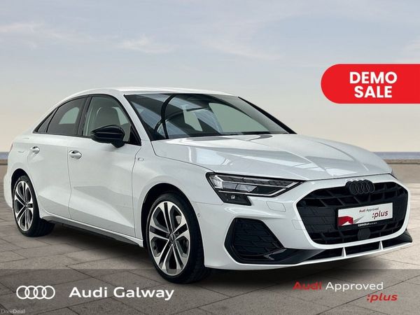 Audi A3 Saloon, Petrol, 2026, White