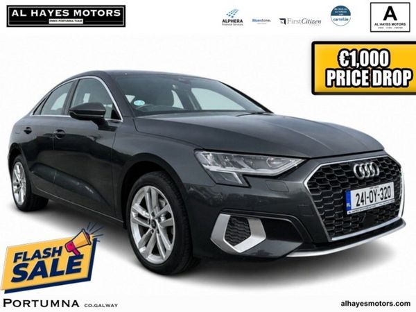 Audi A3 Saloon, Petrol, 2024, Grey
