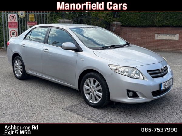 Toyota Corolla Saloon, Petrol, 2008, Silver