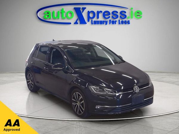 Volkswagen Golf Hatchback, Petrol, 2018, Black
