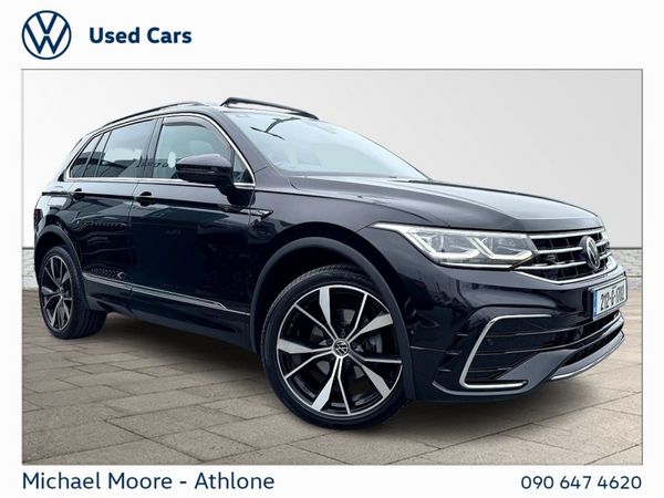 Volkswagen Tiguan SUV, Diesel, 2021, Black