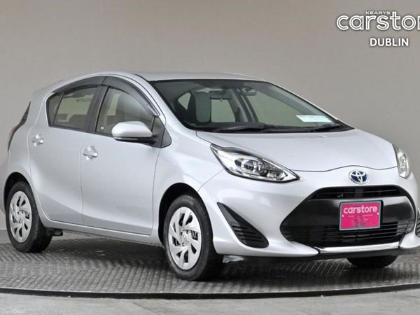 Toyota Aqua Hatchback, Petrol Hybrid, 2021, Silver