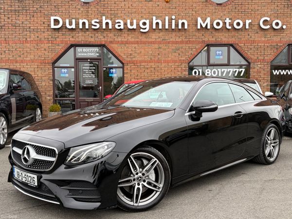 Mercedes-Benz E-Class Coupe, Diesel, 2018, Black