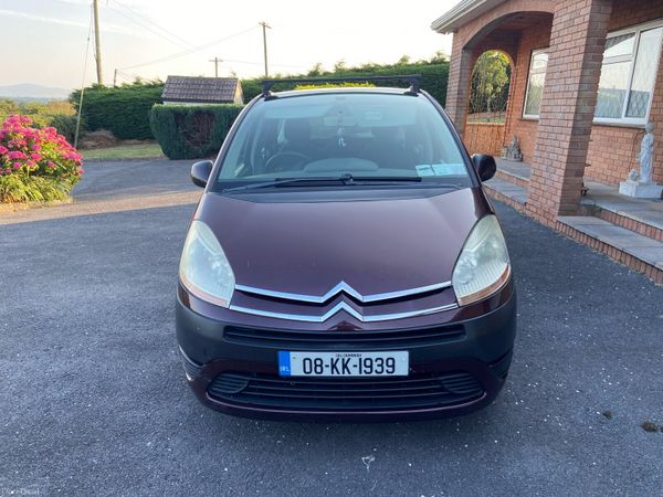 Citroen C4 Picasso MPV, Diesel, 2008, Red