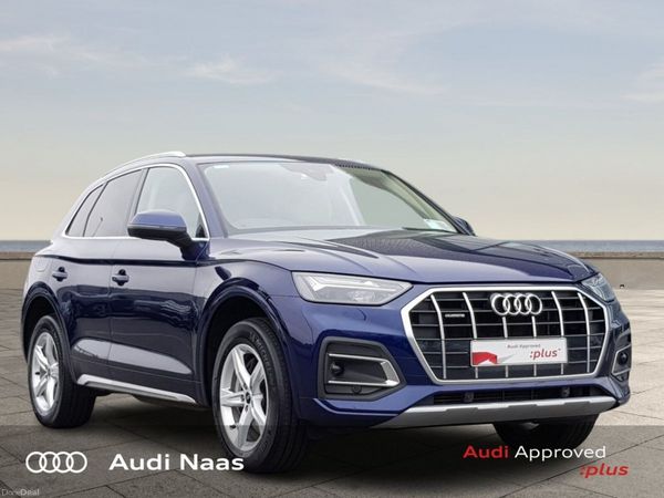 Audi Q5 SUV, Petrol Plug-in Hybrid, 2024, Blue