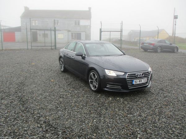 Audi A4 Saloon, Diesel, 2018, Blue