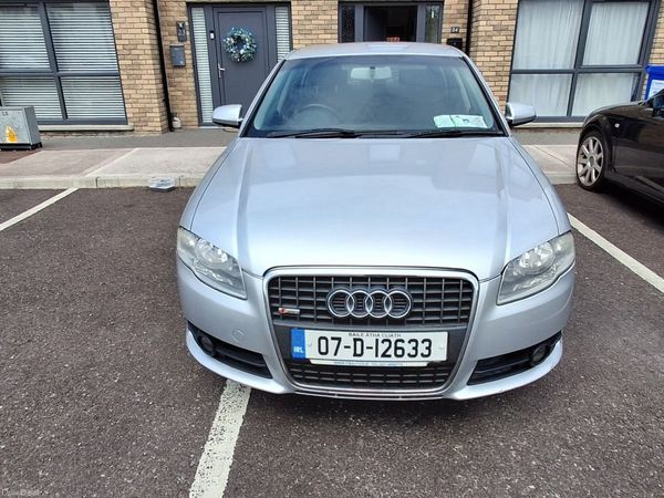 Audi A4 Saloon, Petrol, 2007, Silver