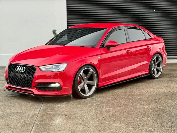 Audi A3 Saloon, Diesel, 2016, Red