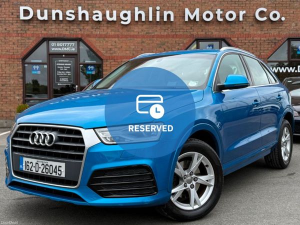 Audi Q3 Hatchback, Petrol, 2016, Blue