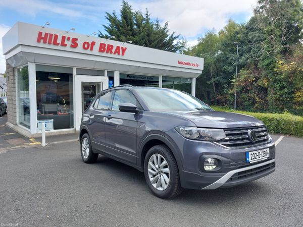 Volkswagen T-Cross SUV, Petrol, 2023, Grey