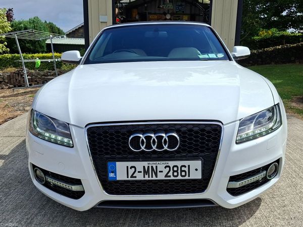 Audi A5 Convertible, Petrol, 2012, White