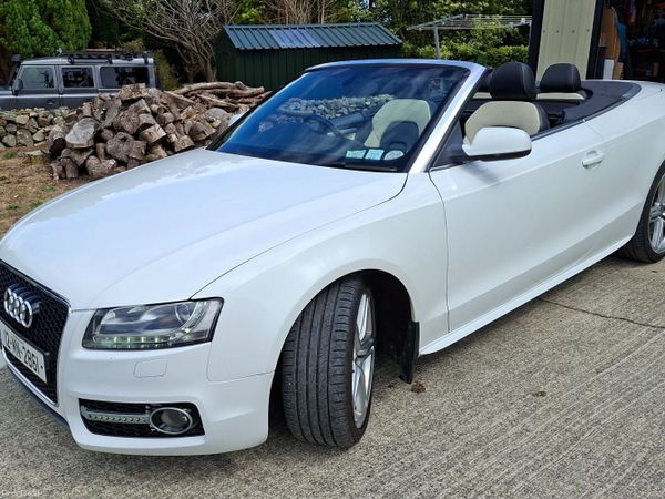 Audi A5 Convertible, Petrol, 2012, White