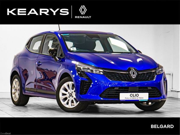 Renault Clio Hatchback, Petrol Hybrid, 2026, Blue