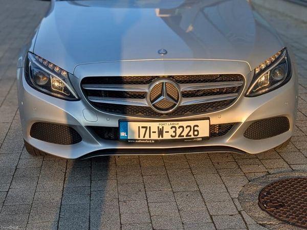 Mercedes-Benz C-Class Saloon, Petrol Plug-in Hybrid, 2017, Silver