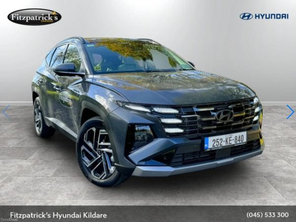 Hyundai Tucson SUV, Petrol Plug-in Hybrid, 2025, Grey