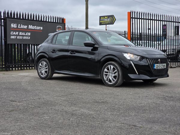 Peugeot 208 Hatchback, Petrol, 2020, Black