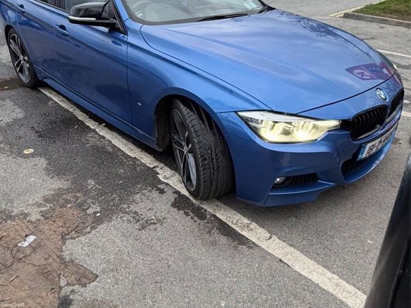 BMW 3-Series Saloon, Petrol Plug-in Hybrid, 2018, Blue