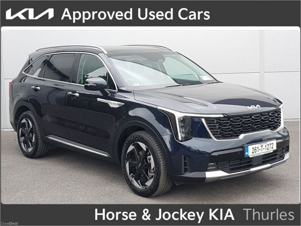 Kia Sorento SUV, Petrol Plug-in Hybrid, 2026, Blue