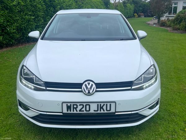 Volkswagen Golf Hatchback, Diesel, 2020, White