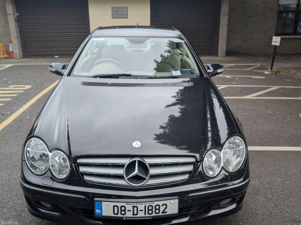 Mercedes-Benz CLK Coupe, Petrol, 2008, Black