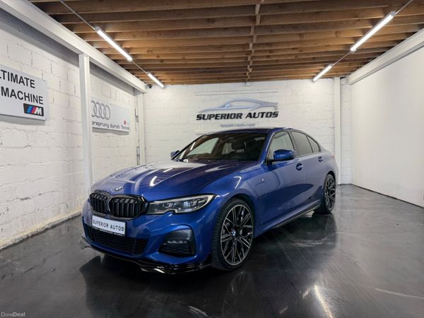 BMW 3-Series Saloon, Petrol Hybrid, 2020, Blue