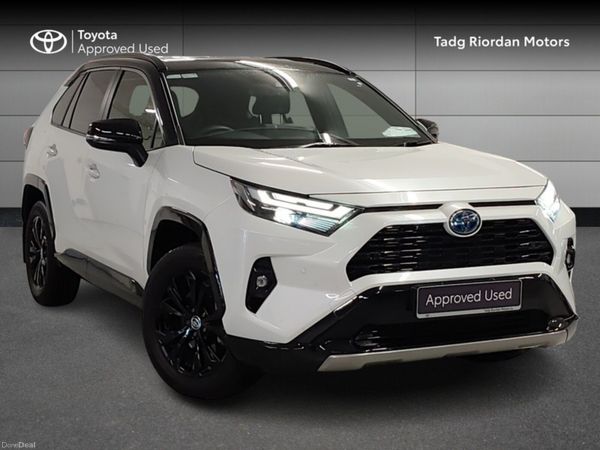 Toyota RAV4 SUV, Petrol Hybrid, 2024, White