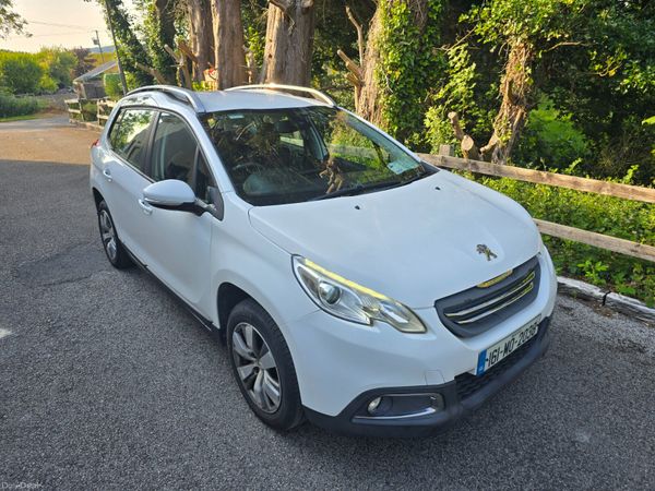 Peugeot 2008 SUV, Petrol, 2016, White