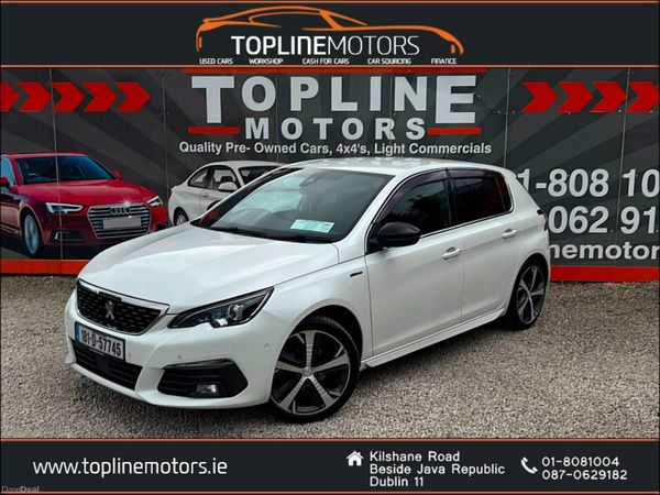 Peugeot 308 Hatchback, Petrol, 2018, White