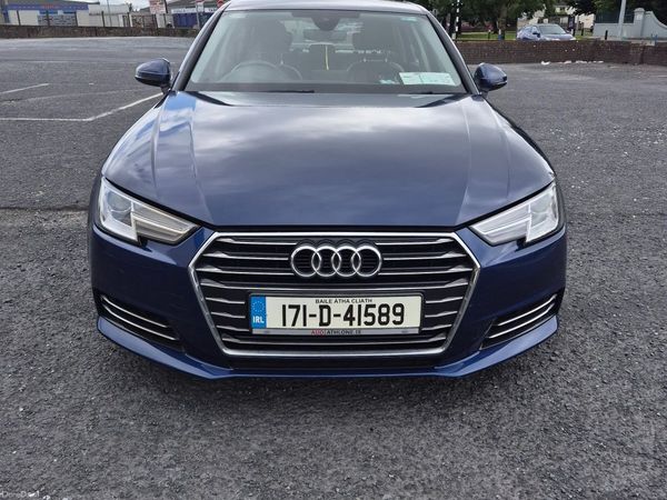 Audi A4 Saloon, Diesel, 2017, Blue