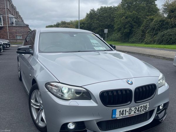 BMW 5-Series Saloon, Diesel, 2014, Silver