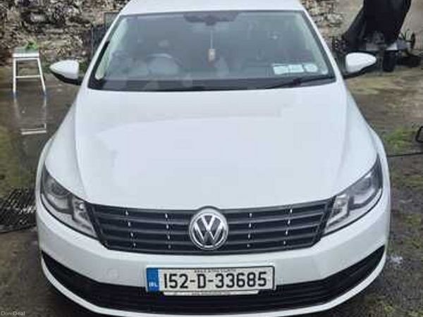 Volkswagen CC Coupe, Diesel, 2015, White