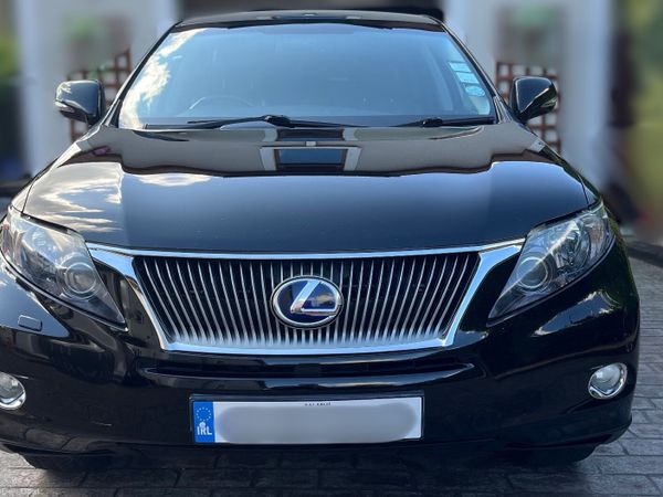 Lexus RX SUV, Petrol Hybrid, 2009, Black