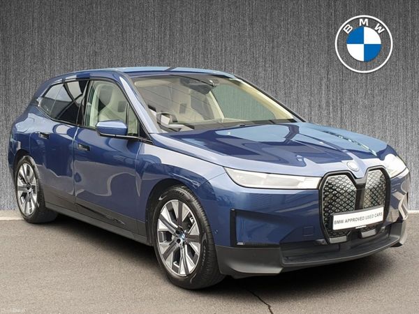 BMW iX SUV, Electric, 2023, Blue